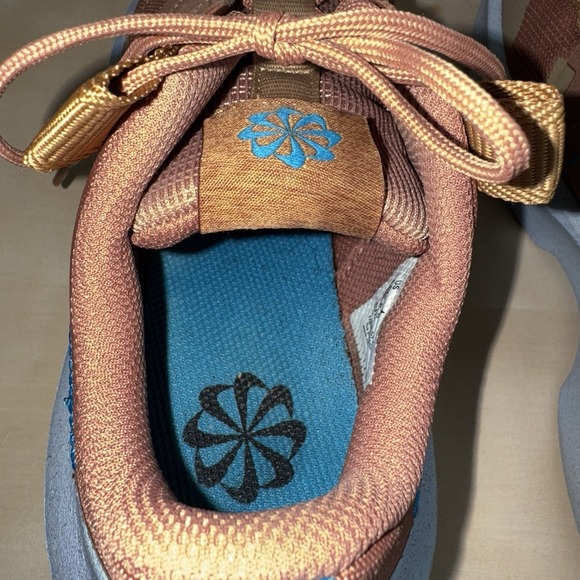 Nike Sneaker Youth Crater Impact DB3551-201 Boys 4.5 Brown Blue Unisex EUC - Picture 10 of 16